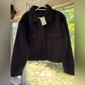 George Black Button-Up Jacket